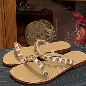 Mystique jeweled sandals